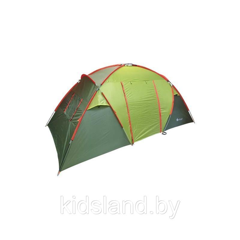 Четырехместная палатка MirCamping (155+120+155)*215*170см с 2 комнатами и тамбуром - фото 8 - id-p178157836