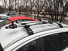 Багажник Turtle Tourmaline v2 серебристый  для BMW X3 с интегрированными рейлингами, фото 8