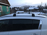 Багажник Turtle Tourmaline v2 серебристый  для BMW X5 с интегрированными рейлингами, фото 10