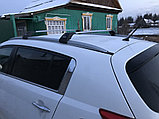 Багажник Turtle Tourmaline v2 серебристый  для Volvo XC 60 2008-... (на интегрированные рейлинги), фото 6