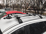 Багажник Turtle Tourmaline v2 серебристый  для Volvo XC 60 2008-... (на интегрированные рейлинги), фото 8