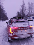 Багажник Turtle Tourmaline v2 черный  для Hyundai Santa Fe / Grand Santa Fe с 2013г.- (на интегрированные, фото 5