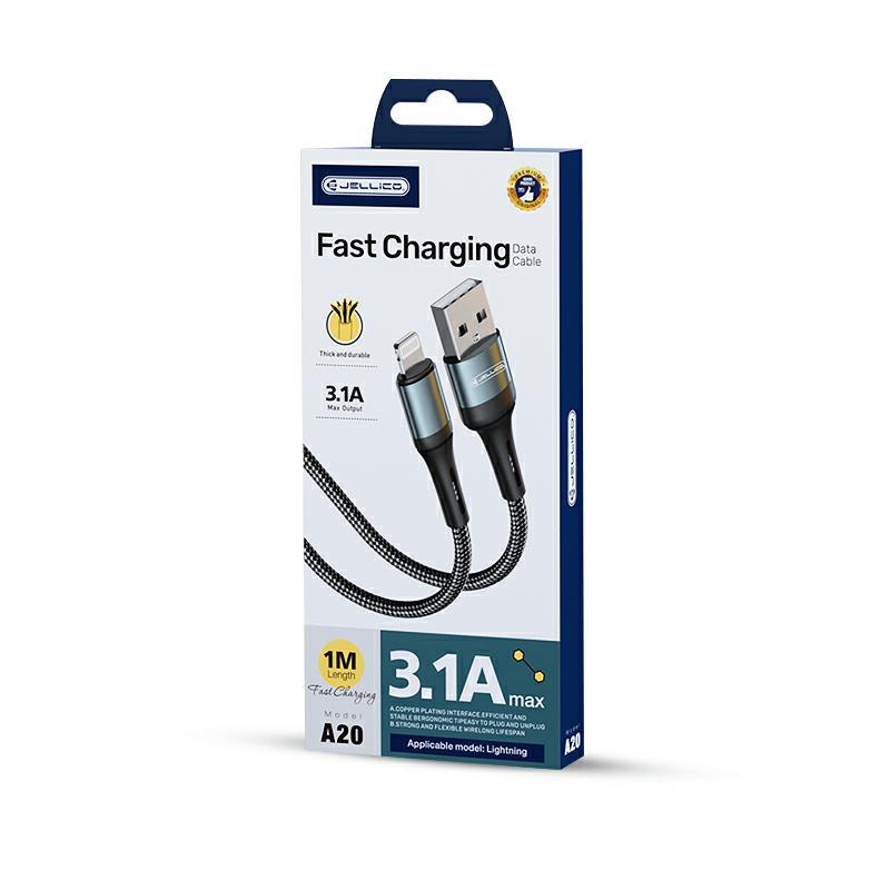 Кабель MicroUsb-USB Jellico A20 (1 метр)