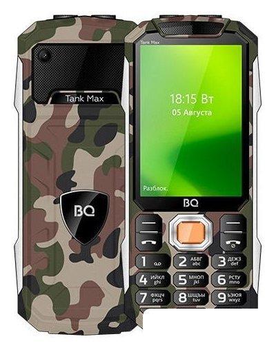 Кнопочный телефон BQ-Mobile BQ-3586 Tank Max (камуфляж)