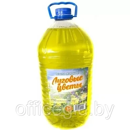 Мыло жидкое Луговые цветы, 5 л, РБ