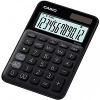 Калькулятор настольный Casio "MS-20UC", 12-разрядный, черный