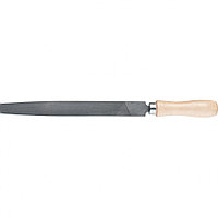 Напильник плоский 150мм, деревянная ручка, Сибртех