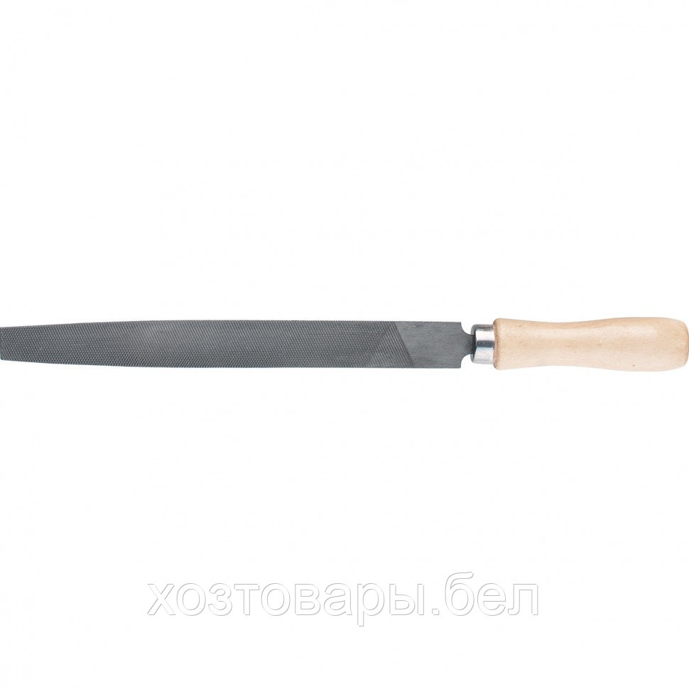 Напильник плоский 150мм, деревянная ручка, Сибртех - фото 1 - id-p166326792