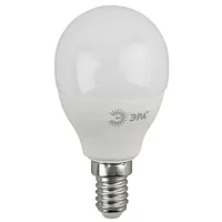 Лампа светодиодная ЭРА "ECO LED P45", шар, 9 Вт, E14