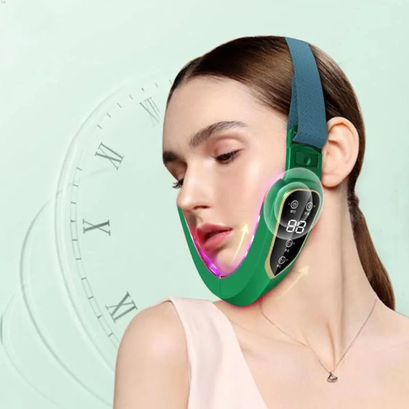 Электрический массажёр для лица V-Face Facial massage instrument V80 (12 режимов интенсивности) - фото 1 - id-p180064537