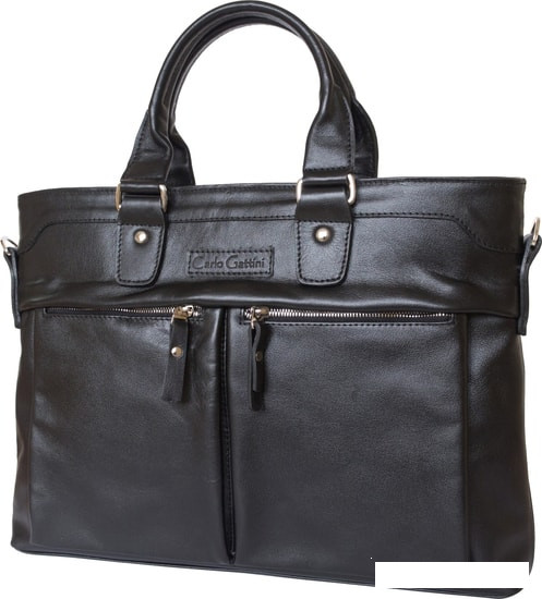 Мужская сумка Carlo Gattini Classico Talponera 5019-01 (черный)