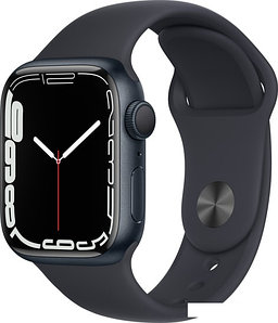 Умные часы Apple Watch Series 7 41 мм (темная ночь/темная ночь спортивный)