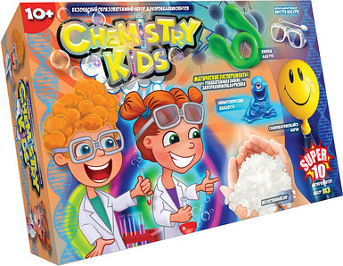 Набор для опытов Danko Toys 10 магических экспериментов Chemistry Kids CHK-01-03