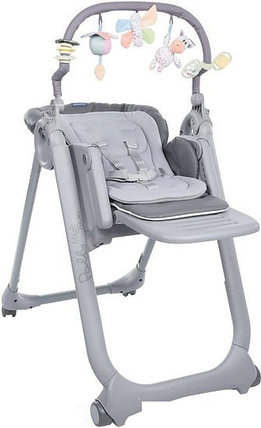 Стульчик для кормления Chicco Polly Magic Relax (graphite), фото 2