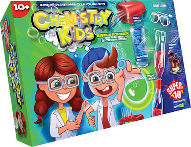 Набор для опытов Danko Toys 10 магических экспериментов Chemistry Kids CHK-01-02