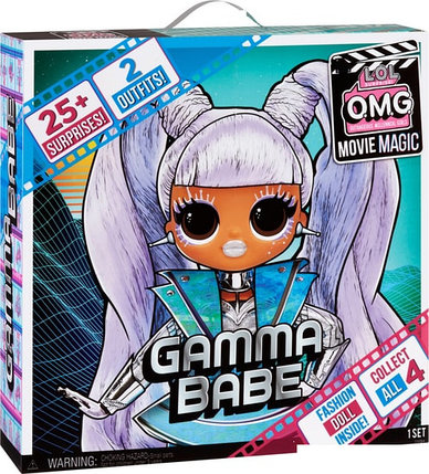 Кукла-сюрприз L.O.L. Surprise! OMG Movie Magic Doll Gamma Babe 577898EUC, фото 2