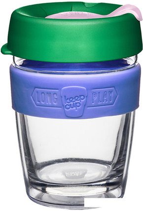 Многоразовый стакан KeepCup Longplay Brew M Salvia 340мл (зеленый), фото 2