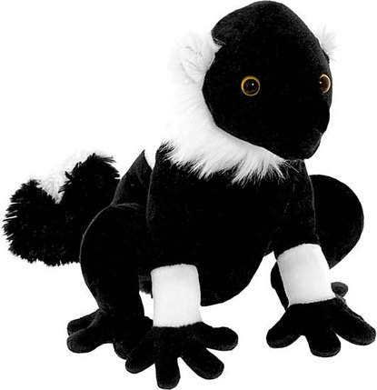 Классическая игрушка All About Nature Лемур Черный K7968-PT, фото 2
