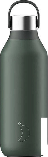 Термос Chilly's Bottles Series 2 0.5 л (темно-зеленый)