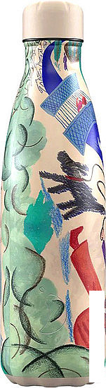 Термос Chilly's Bottles Artist Joey Yu City Larks 0.5 л (разноцветный)