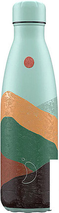 Термос Chilly's Bottles Artist Maus Haus Midmorning Mountains 0.5 л (разноцветный), фото 2
