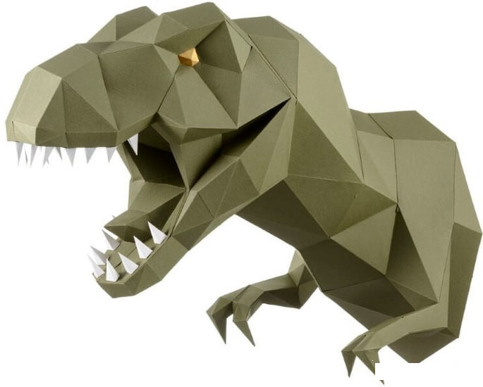 PaperCraft PAPERRAZ Динозавр Завр (васаби) - фото 1 - id-p179633648
