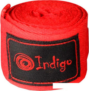 Бинт боксерский Indigo 1115 (3.5 м, красный)