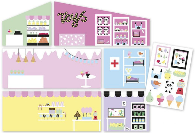 Аксессуары для кукольного домика Lundby Обои Магазин LB-60500600, фото 2