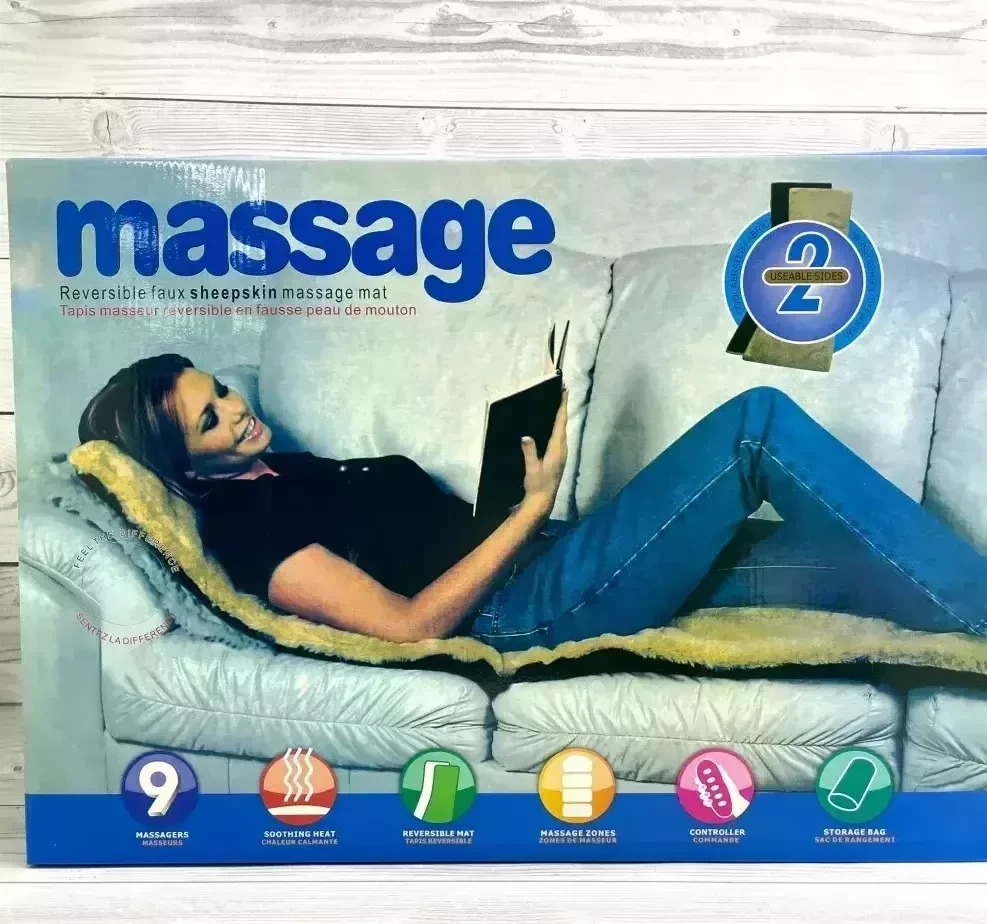 Массажный матрас (массажная кровать) с ворсом Massage Mattress HX-1220, функцией ИК-прогревания - фото 1 - id-p180067828