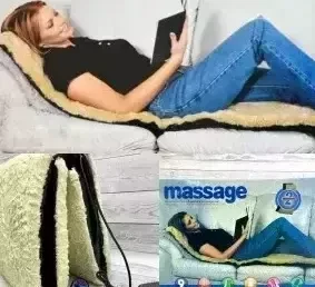 Массажный матрас (массажная кровать) с ворсом Massage Mattress HX-1220, функцией ИК-прогревания - фото 2 - id-p180067828