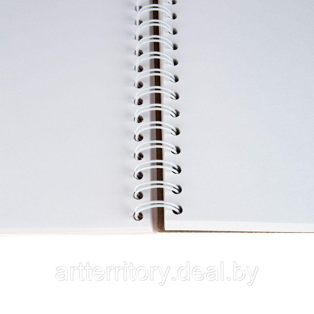 Скетчбук на пружине 30 листов, 240х200 мм, плотность 180 г/м2 "Я-Художник!" - фото 4 - id-p180074567