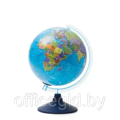 Глобус политический "День и Ночь" с подсветкой, 25 см