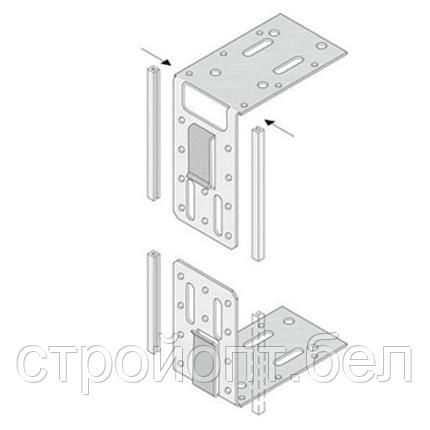 Уголок дверной стойки для профилей CW/UA 50 мм, 4 шт, Knauf, фото 2
