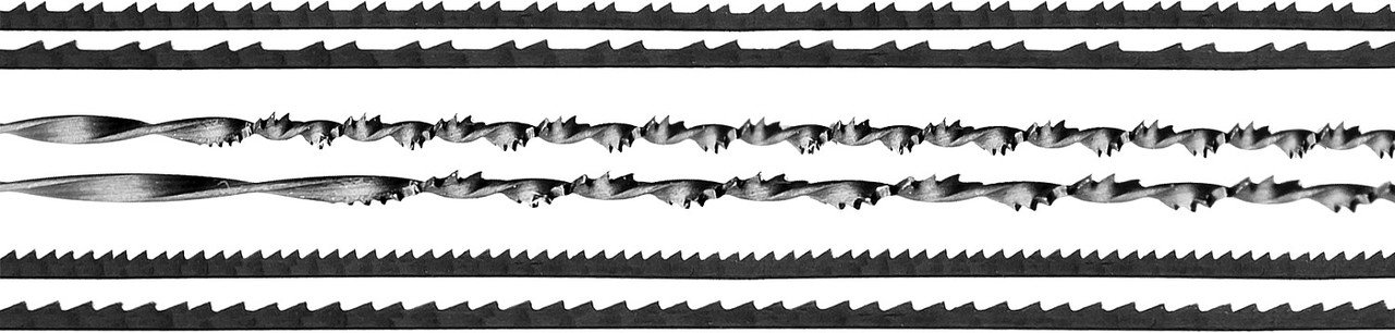 Набор полотен для лобз., двойной зуб: №3(4), №5(4), спиральн: №1(4), №3(4), по мет: №3(2), №5(2), 20шт, KRAFTO, фото 2