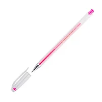 Ручка гелевая "Hi-Jell Color", 0.7 мм., прозрачный, стерж. розовый