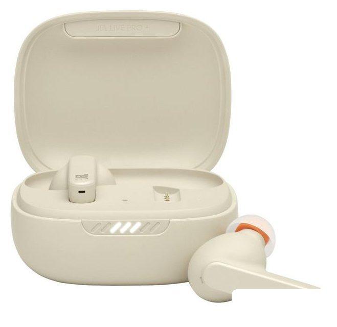 Наушники JBL Live Pro+ (бежевый)