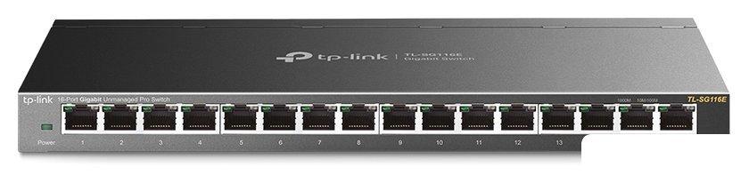Настраиваемый коммутатор TP-Link TL-SG116E
