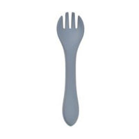 Вилка с силиконовой ручкой Dim Grey