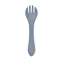 Вилка с силиконовой ручкой Dim Grey