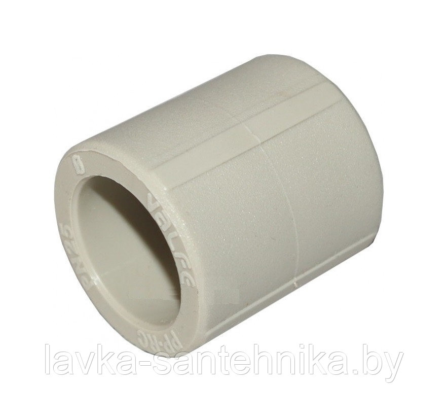 Муфта 20 мм полипропиленовая Valfex (цвет: серый)