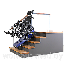 Лестничный подъемник для инвалидов БАРС-УГП-130