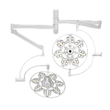 Светильник операционный потолочный «ЭМАЛЕД 500/500»