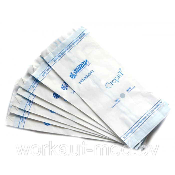 Пакеты для стерилизации из влагопрочной бумаги со складкой - фото 1 - id-p106465598