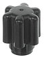 Соединение оси мотора кухонного комбайна Bosch (черная, квадрат) MCM6, фото 4