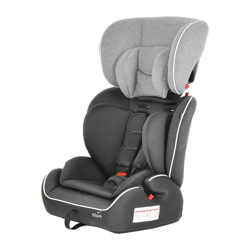 Детское автокресло Pituso (9-36 кг) Prados IsoFix Light Grey/Cветло-cерый - фото 3 - id-p169058939