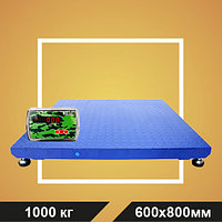 Весы МП 1000 ВЕДА Ф-1 (200/500; 800х600) платформенные "Красная армия"