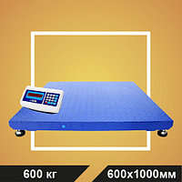 Весы МП 600 ВЕДА Ф-1 (100/200; 600х1000) платформенные "Циклоп 04"