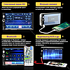 Автомагнитола + камера заднего вида + пульт на руль (bluetooth, USB, AUX) Podofo 2 din, фото 4