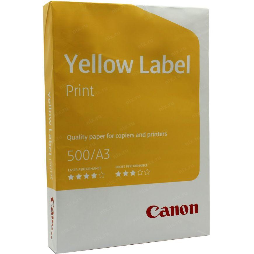 Бумага А4 Canon Yellow label Print, 80 г/м, 500 листов (цена с НДС)