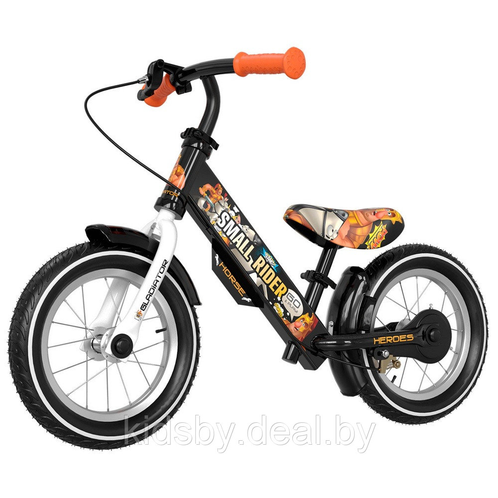 Детский беговел Small Rider Cartoons Deluxe Air (гладиатор) 2 тормоза - фото 1 - id-p180113289